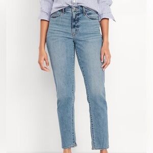 Old Navy Light Blue Straight Leg Jeans